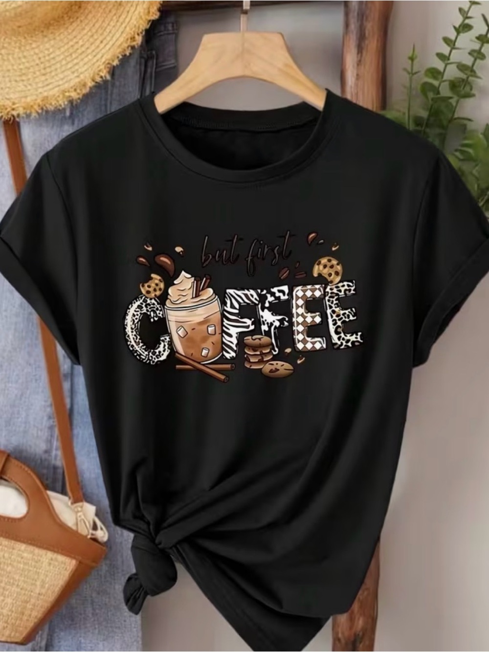 But First Coffee 100% Cotton Graphic Tee